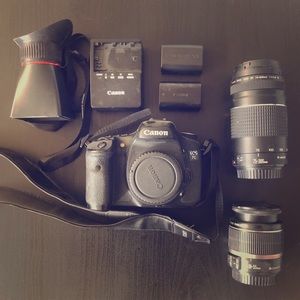 Canon 7D body and other items